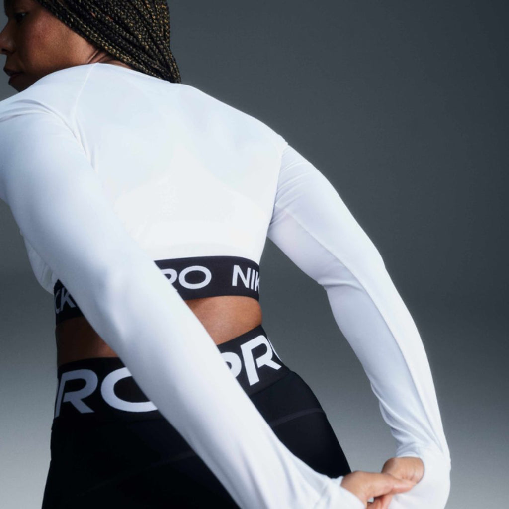 Pro Dri-FIT Long-Sleeve Crop Top