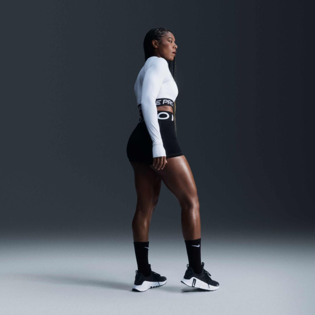 Pro Dri-FIT Long-Sleeve Crop Top