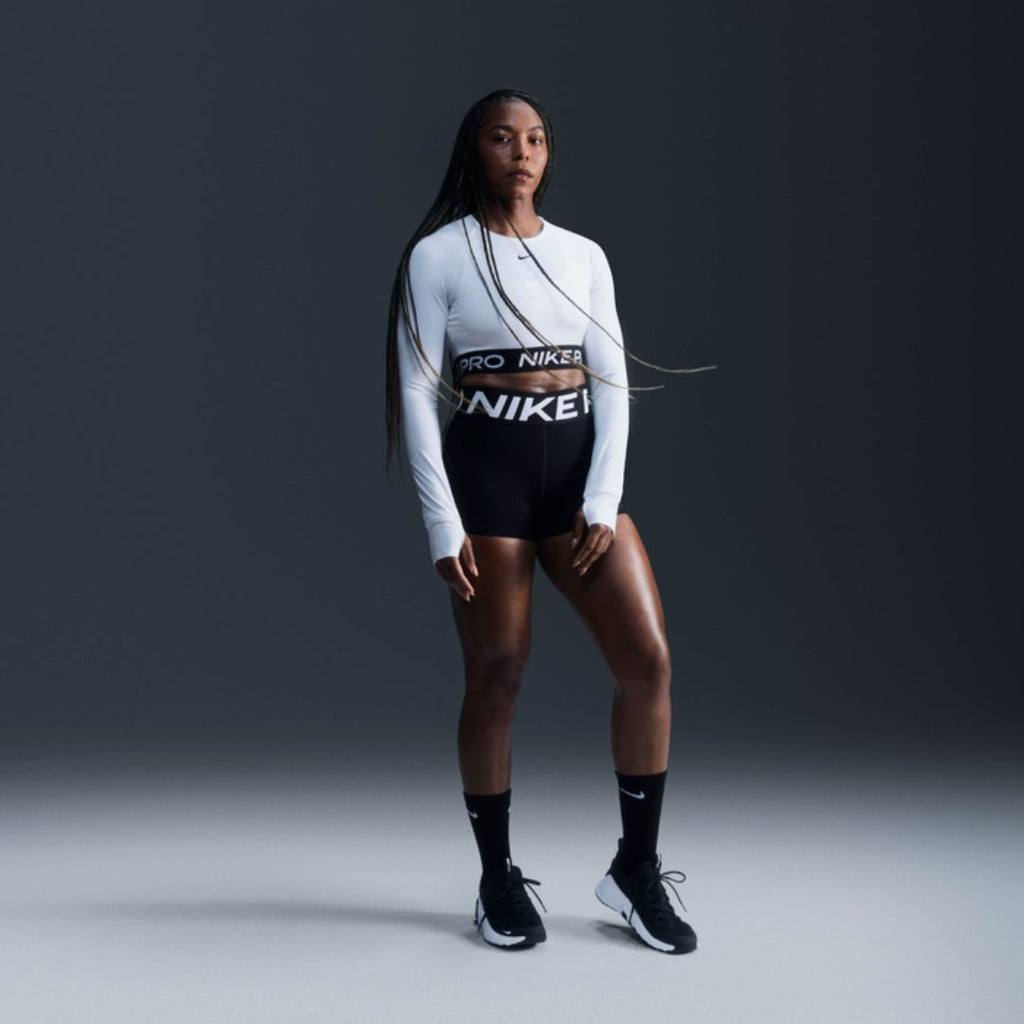 Pro Dri-FIT Long-Sleeve Crop Top