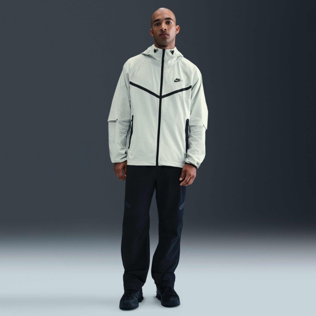 Tech Woven Water-Repellent Full-Zip Jacket