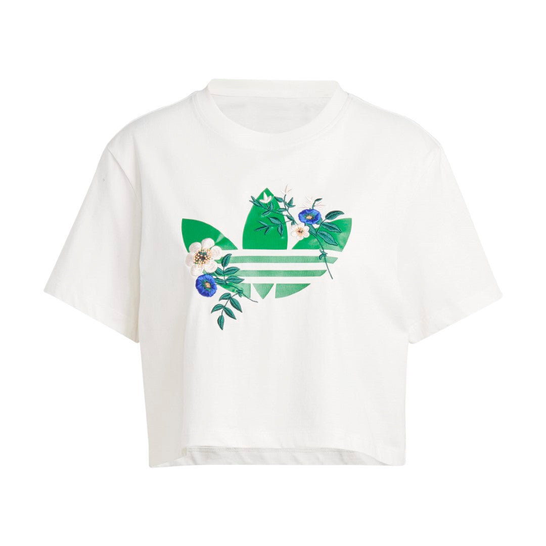 Fashion Graphics Floral Trefoil Tee