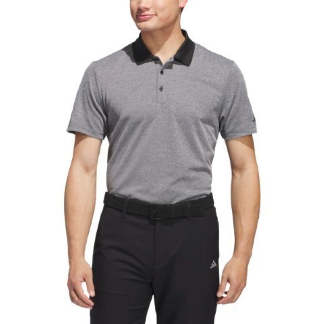 Adi Performance Heathered Polo Shirt