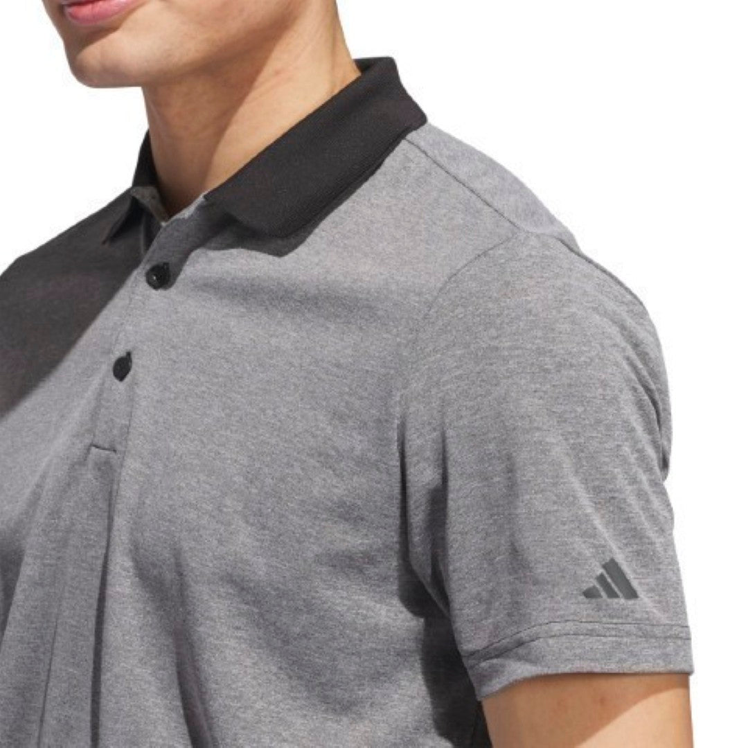 Adi Performance Heathered Polo Shirt