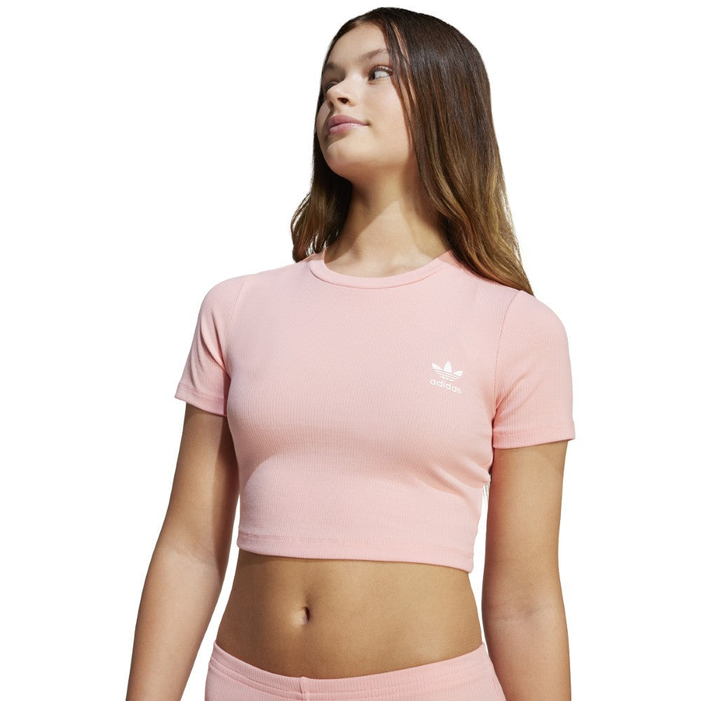 Ribbed Crop Tee Kids