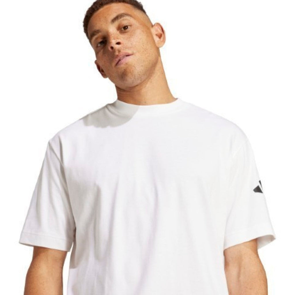 Essentials Loose Fit 3 Bar Logo T-Shirt