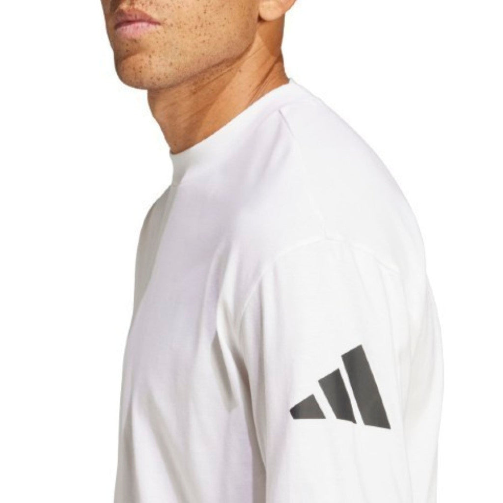 Essentials Loose Fit 3 Bar Logo T-Shirt
