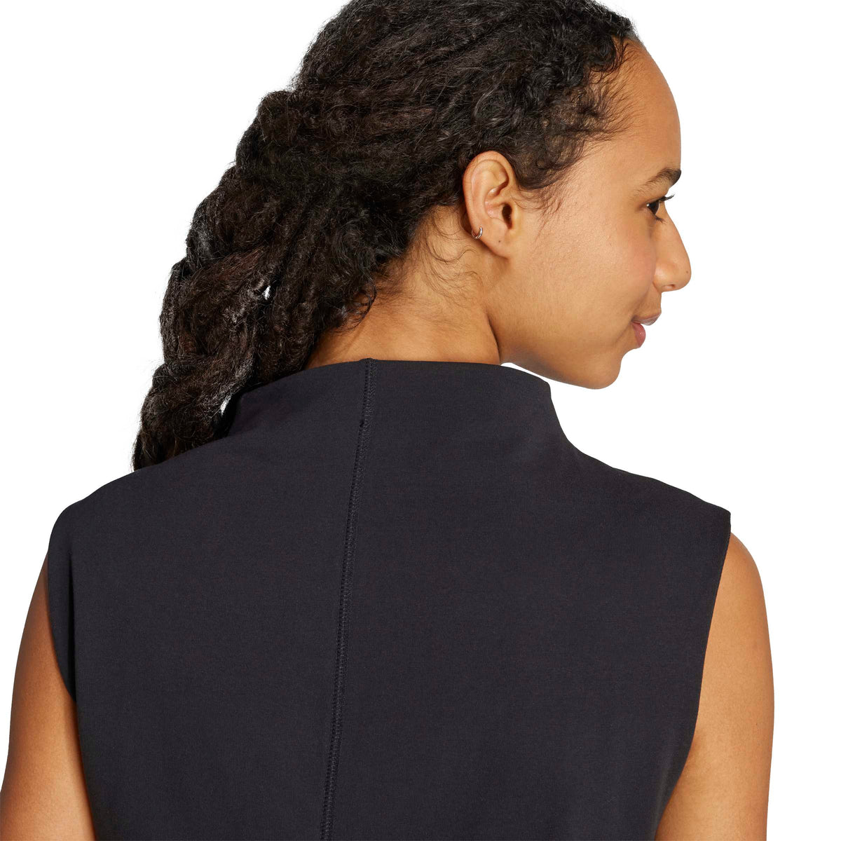 Essentials Slim High-Neck Tank Top