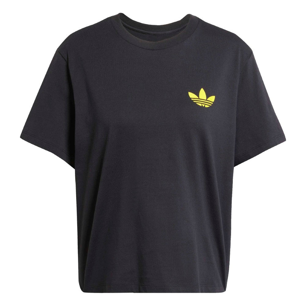 Smiley Loose 3-Stripes T-Shirt