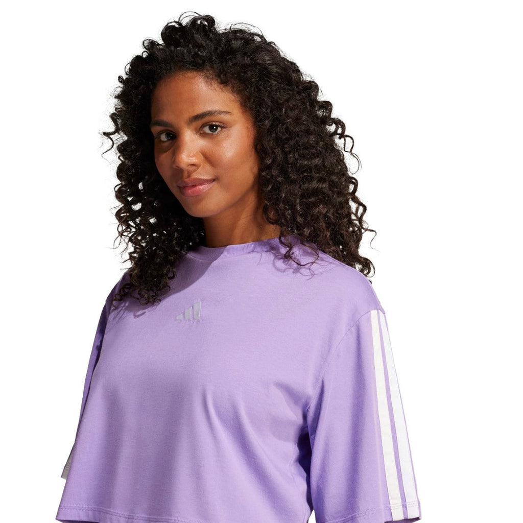 Essentials 3-Stripes Cotton Loose T-Shirt