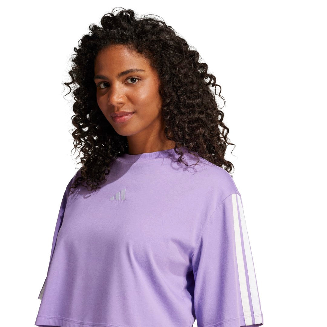 Essentials 3-Stripes Cotton Loose T-Shirt