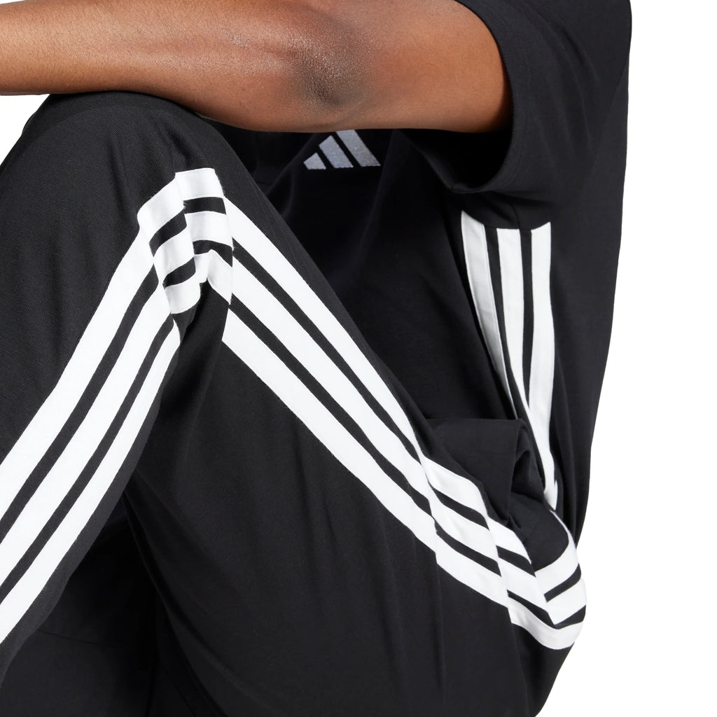 Essentials 3-Stripes Single Jersey Joggers