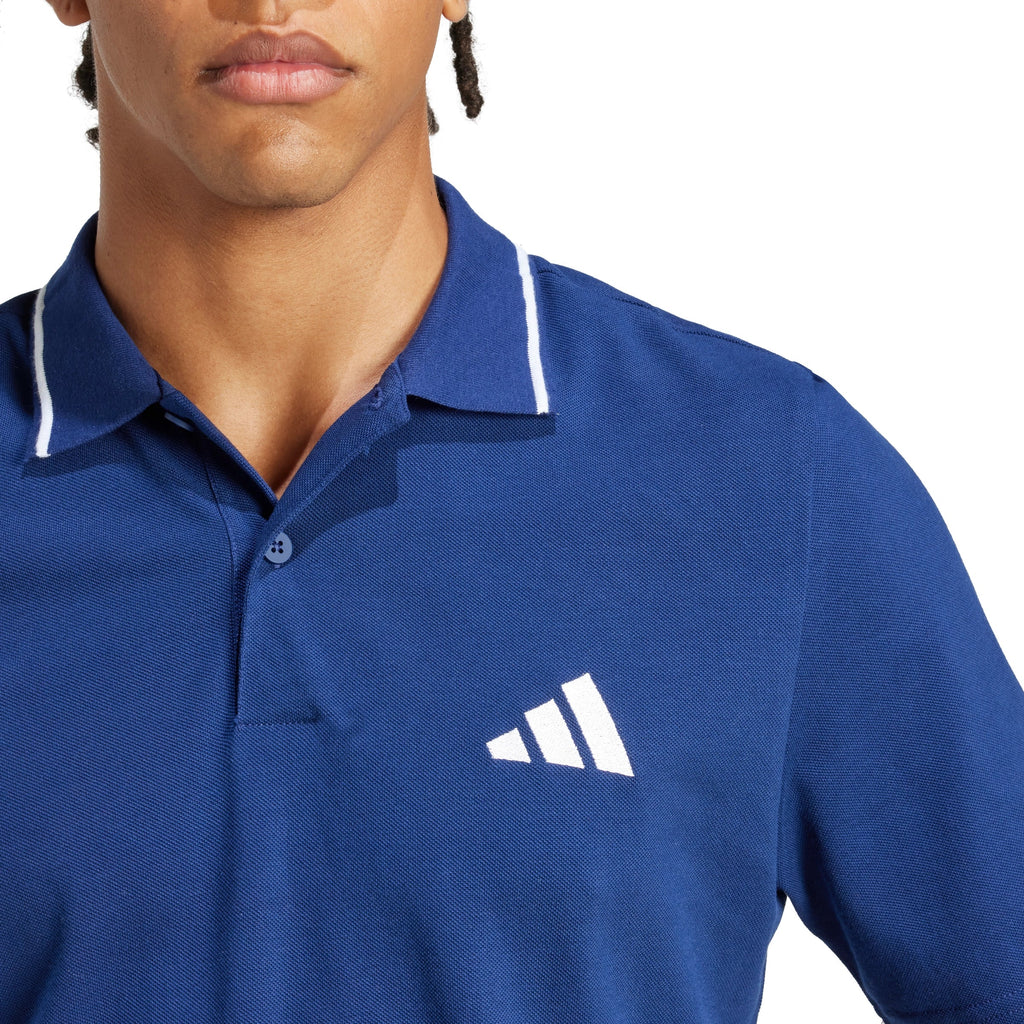 Essentials Small Logo Piqué Polo T-shirt