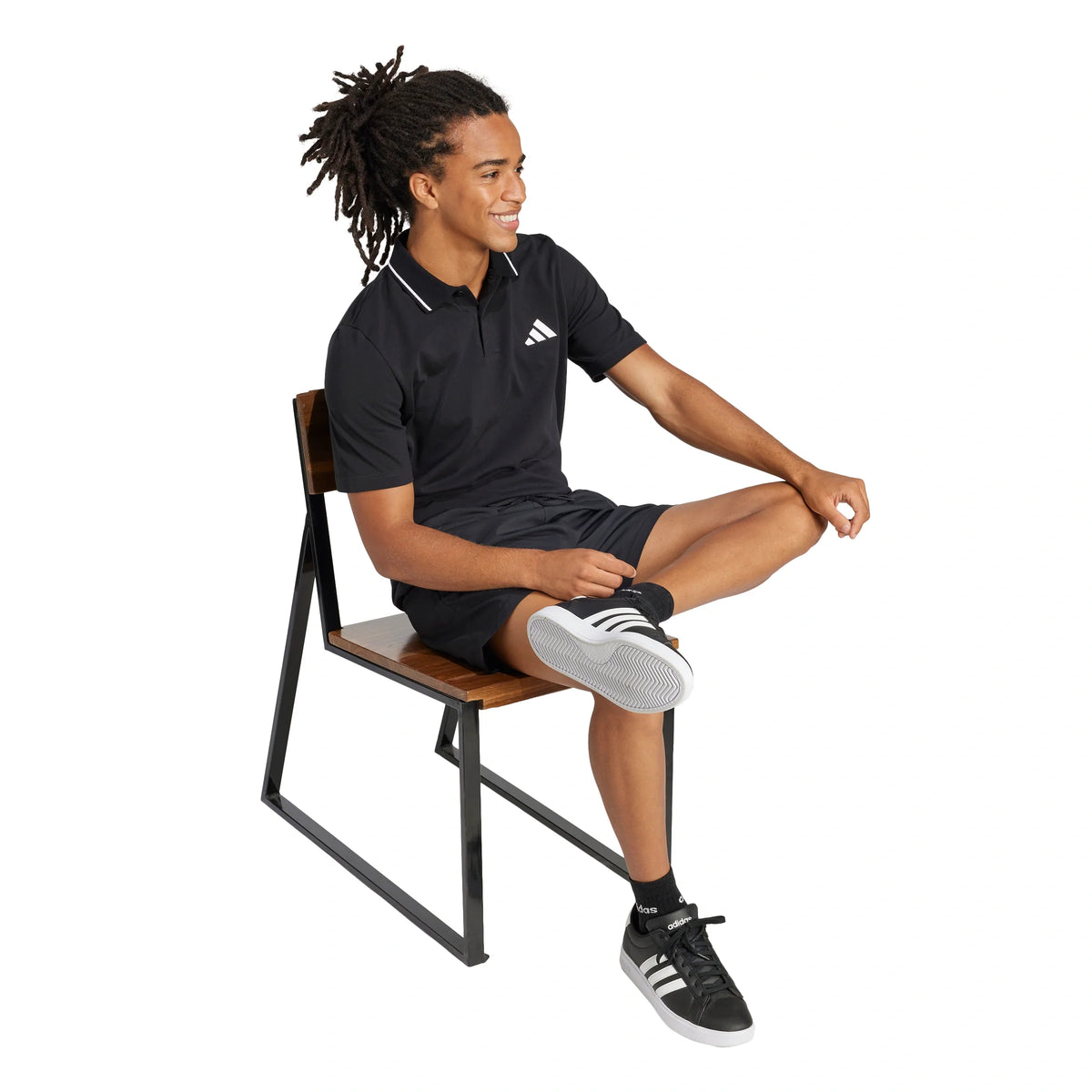 Essentials Small Logo Piqué Polo T-shirt