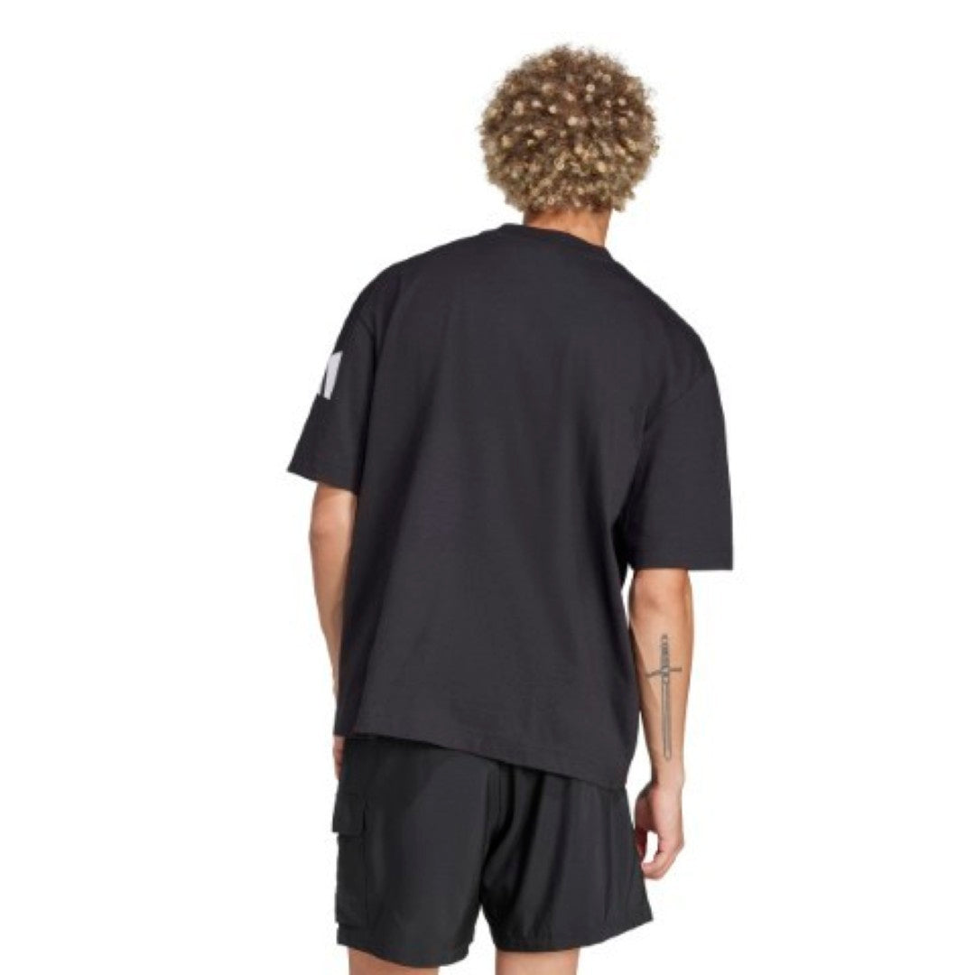 Essentials Loose Fit 3 Bar Logo T-Shirt