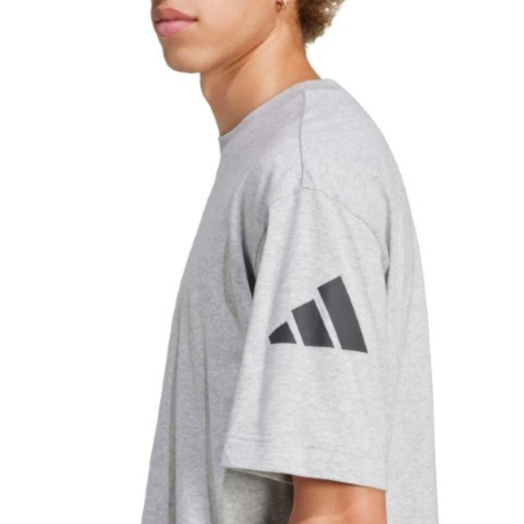 Essentials Loose Fit 3 Bar Logo T-Shirt