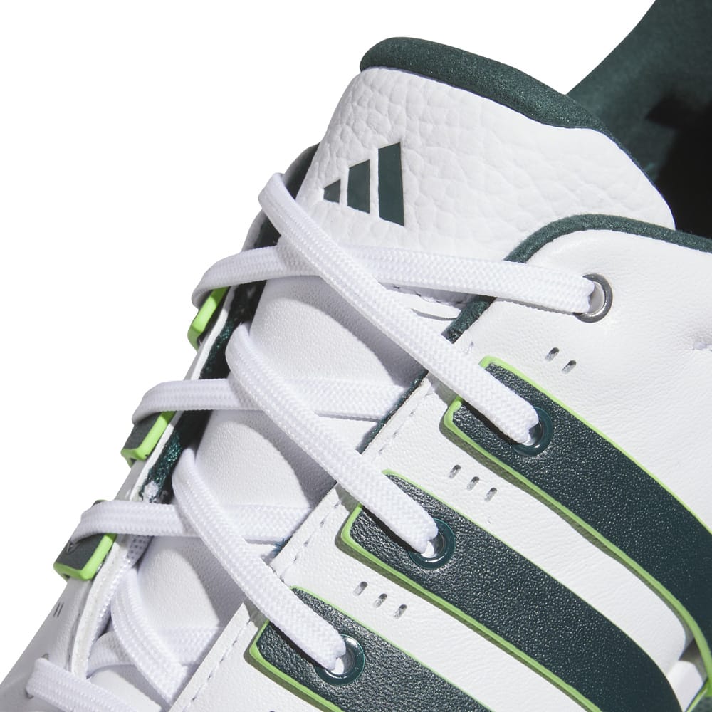 adidas Tour360 25 Spikeless Waterproof Shoes - Ftwr White/Aurora Ivy/Lime Burst