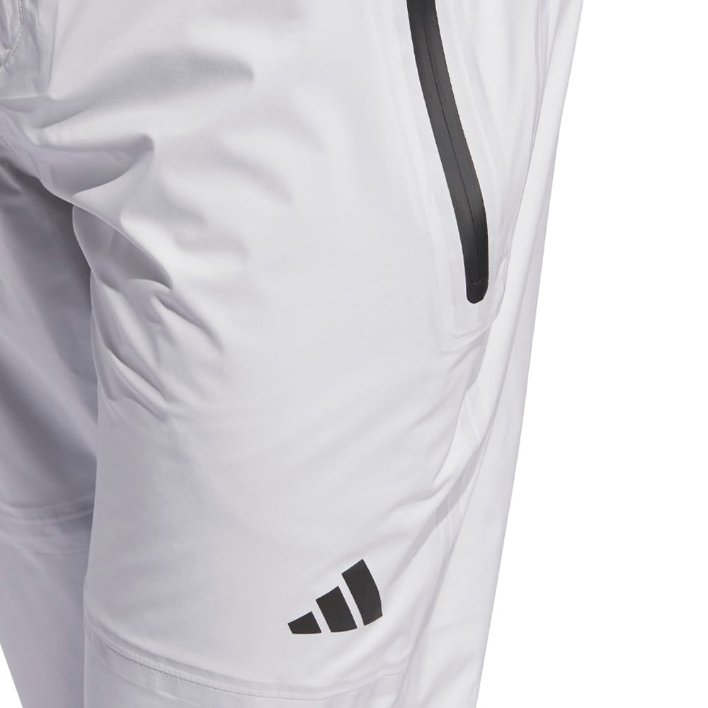 adidas Ultimate365 Tour Climaproof+ Half-Zip Waterproof Rain Suit - Black/Grey One