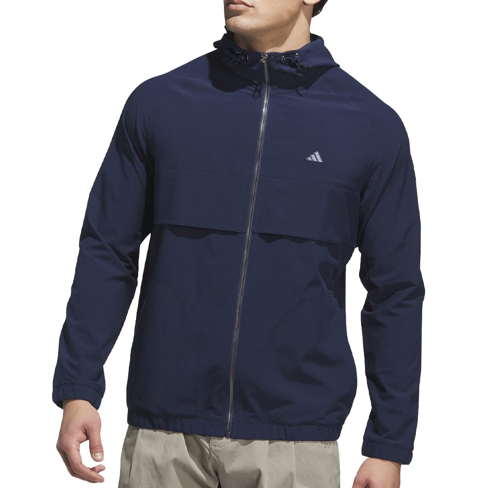 adidas Go-to Full-Zip Windbreaker - Collegiate Navy