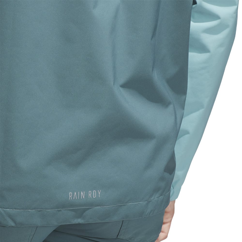 adidas RAIN.RDY Ultimate365 Tour Climaproof+ Waterproof Rain Suit - Mint Ton/Black