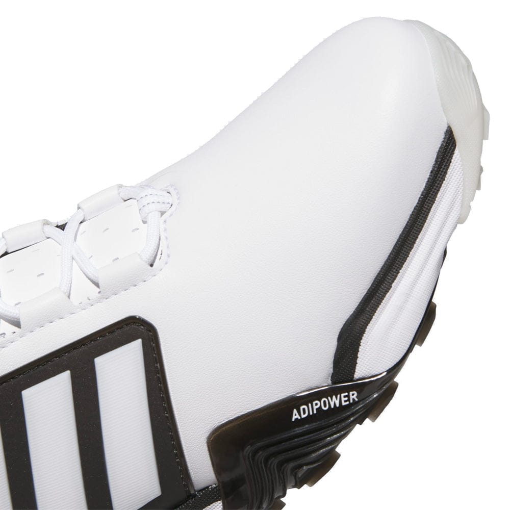 adidas Adipower 26 Waterproof Spikeless Shoes - Cloud White/Core Black/Lucid Ray Blue