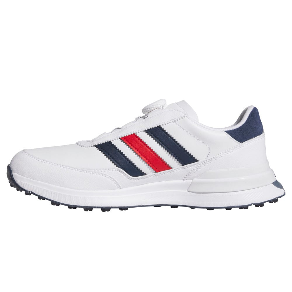 adidas S2G 26 Boa Waterproof Spikeless Shoes - Cloud White/Collegiate Navy/Better Scarlet