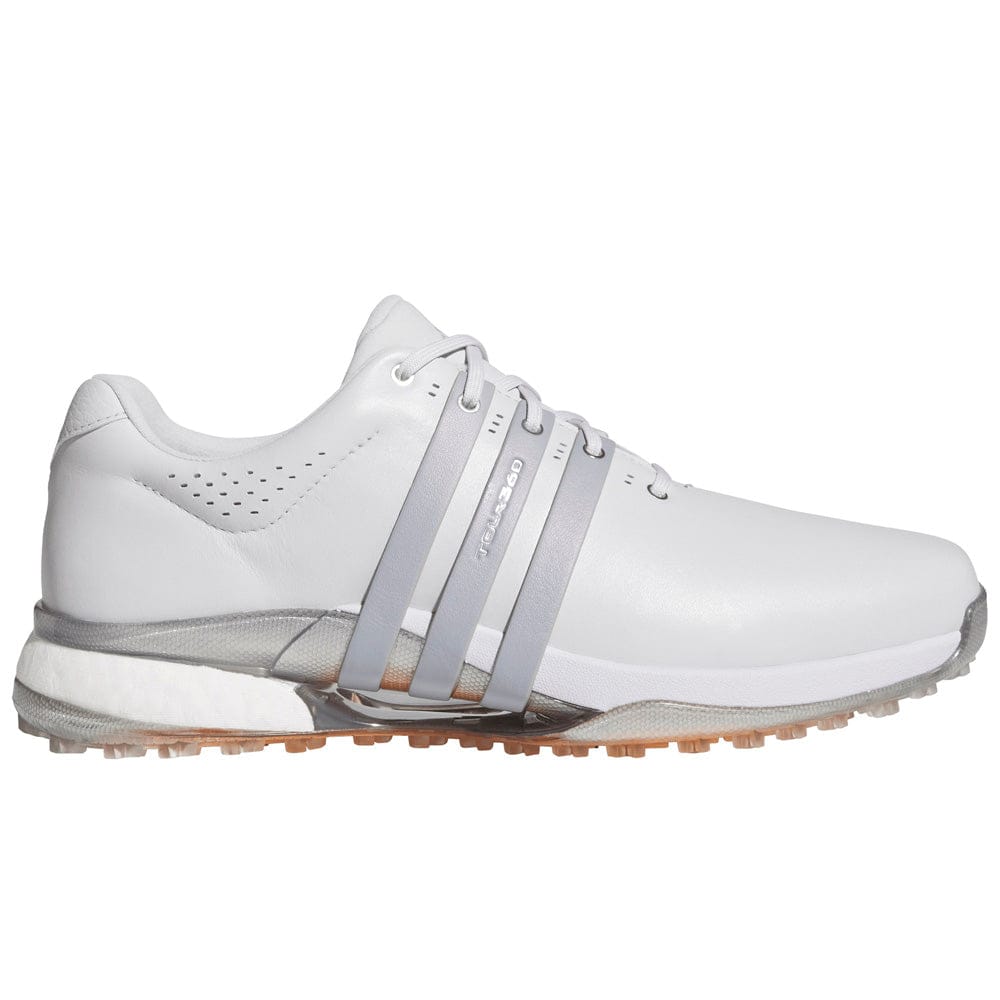 adidas Tour360 25 Waterproof Spikeless Shoes - Dash Grey/Halo Silver/Lucid Orange