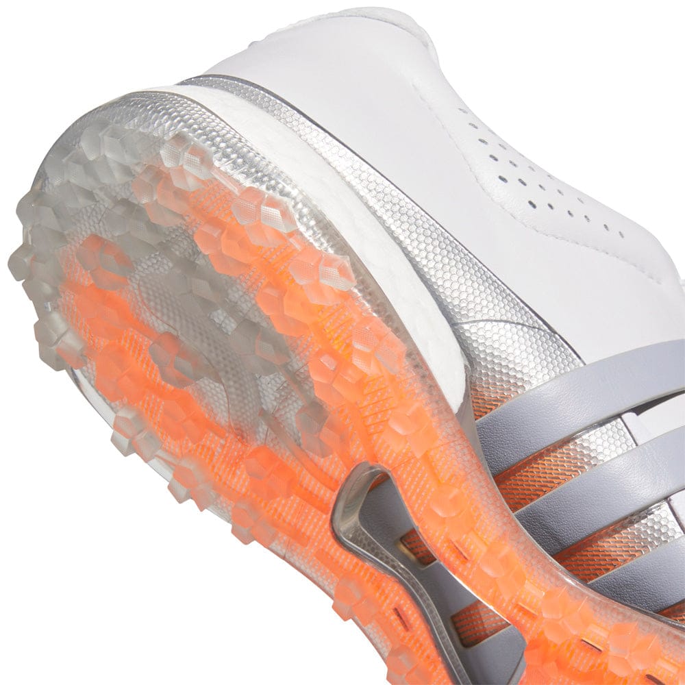 adidas Tour360 25 Waterproof Spikeless Shoes - Dash Grey/Halo Silver/Lucid Orange