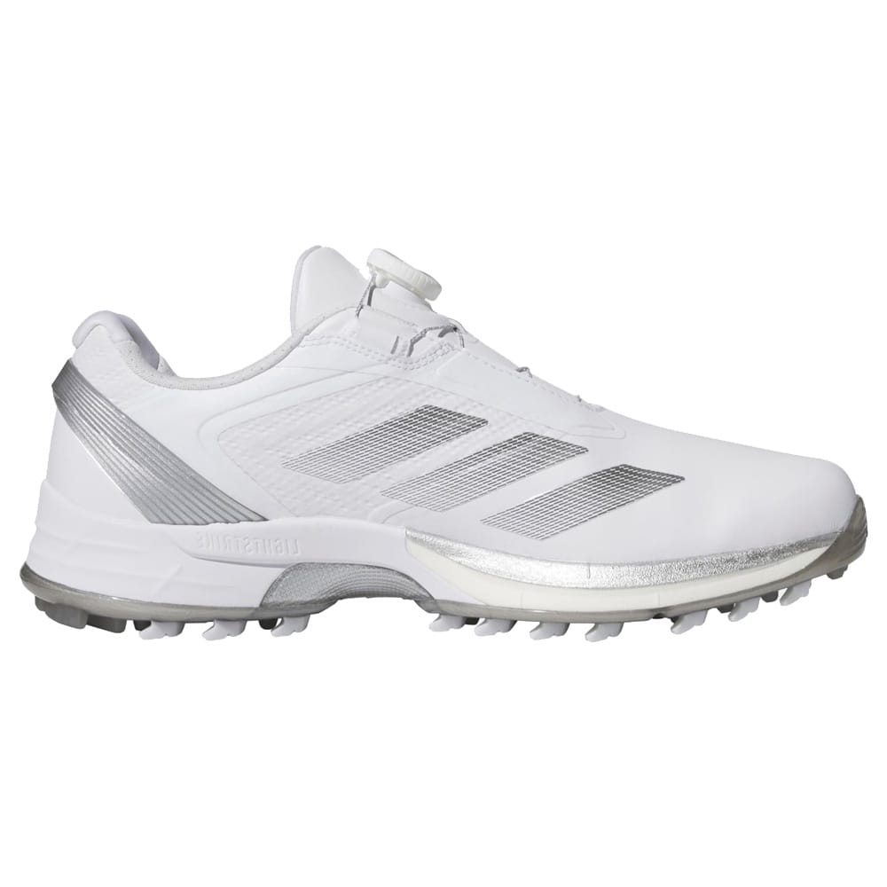 adidas Adizero Zg Boa Low Cut Waterproof Spikeless Shoes - Cloud White/Iron Met./Silver Met.