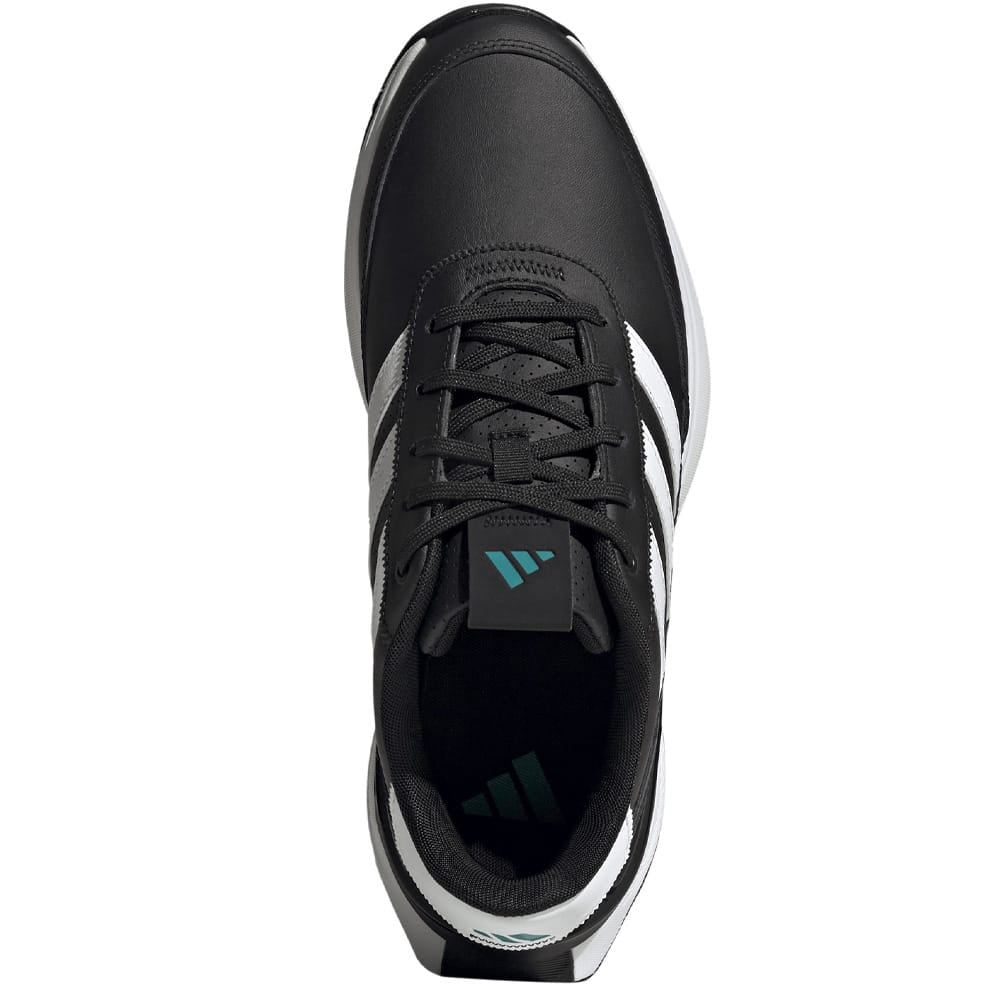 adidas S2G Leather 24 Spikeless Waterproof Shoes - Core Black/Ftwr White/Pure Teal