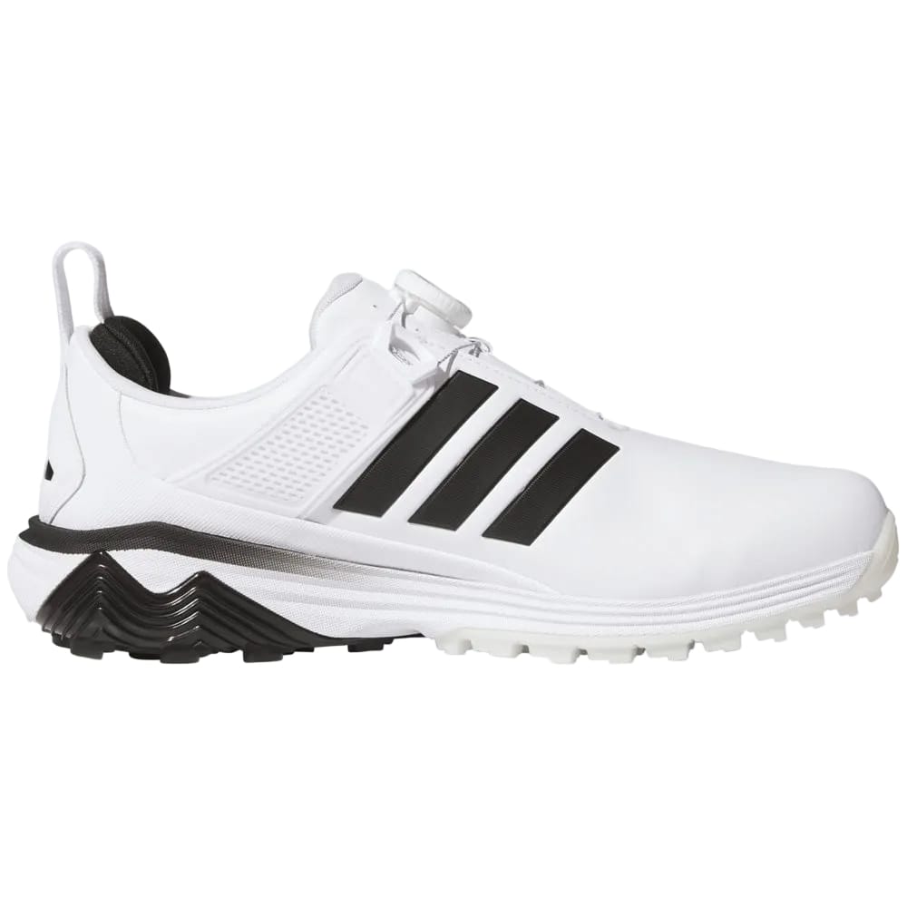 adidas Adipower 26 Boa Waterproof Spikeless Shoes - Cloud White/Core Black/Silver Met.