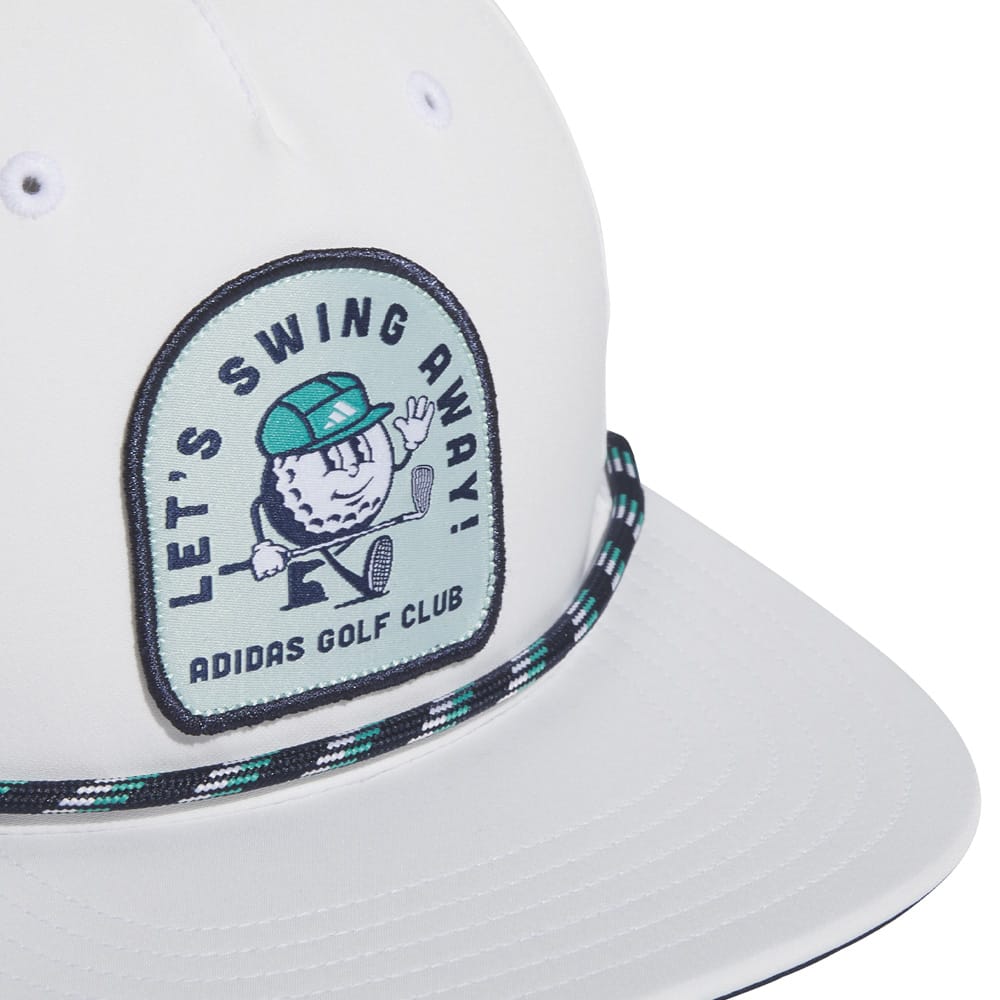 adidas Lets Swing Away 5-panel Rope Cap - White