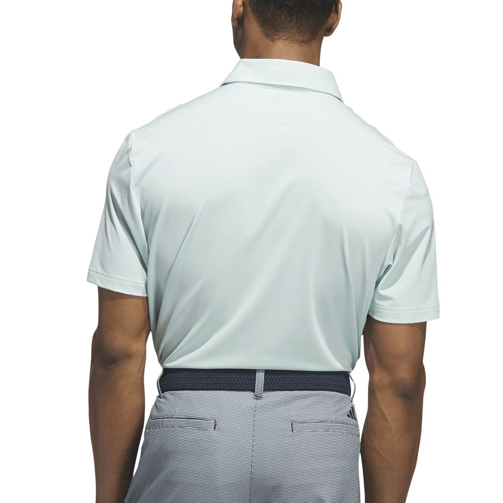 adidas Ultimate365 Solid Polo Shirt - Semi Flash Aqua
