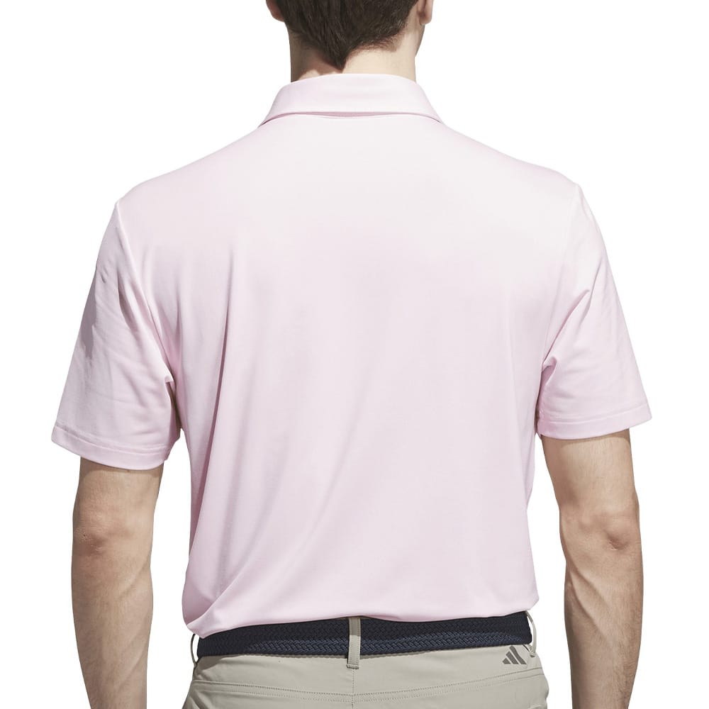 adidas Ultimate365 Solid Polo Shirt - Clear Pink
