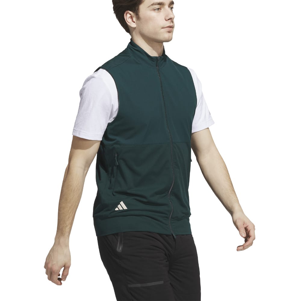 adidas Ultimate365 Tour Full-Zip Vest - Aurora Ivy