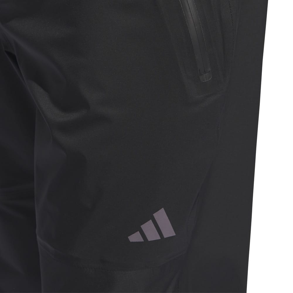 adidas Ultimate365 Tour Climaproof+ Waterproof Full-Zip Rain Suit - Grey One/Black