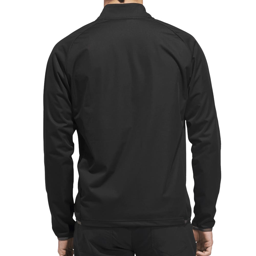 adidas Ultimate365 Durable Water Repellent Wind 1/4 Zip - Black/Grey Five