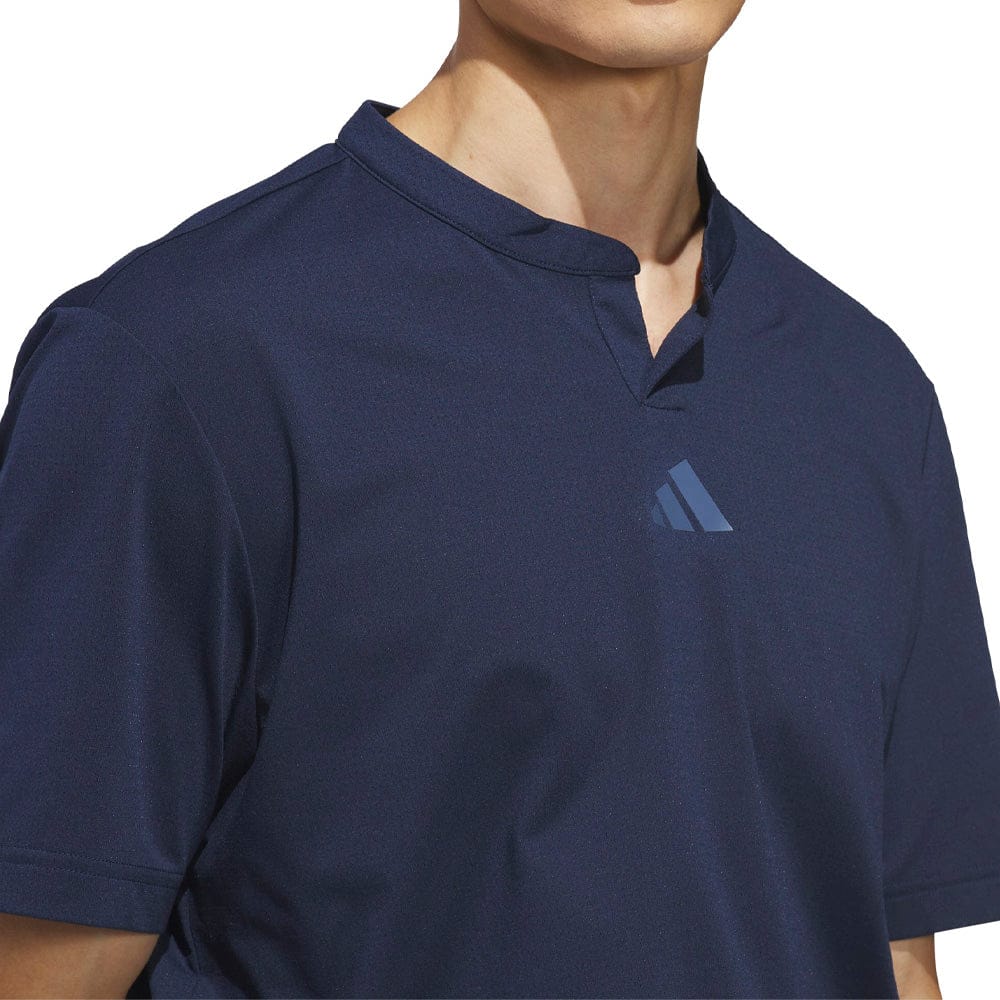 adidas Beyond The Course Golf Club Twistknit Range Shirt - Collegiate Navy