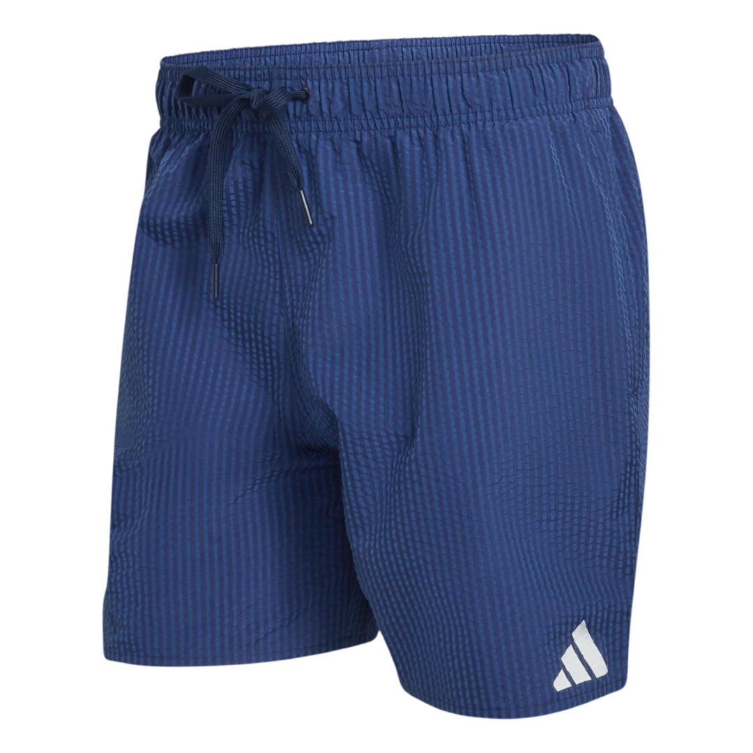 Seersucker Swim Shorts 5-inch
