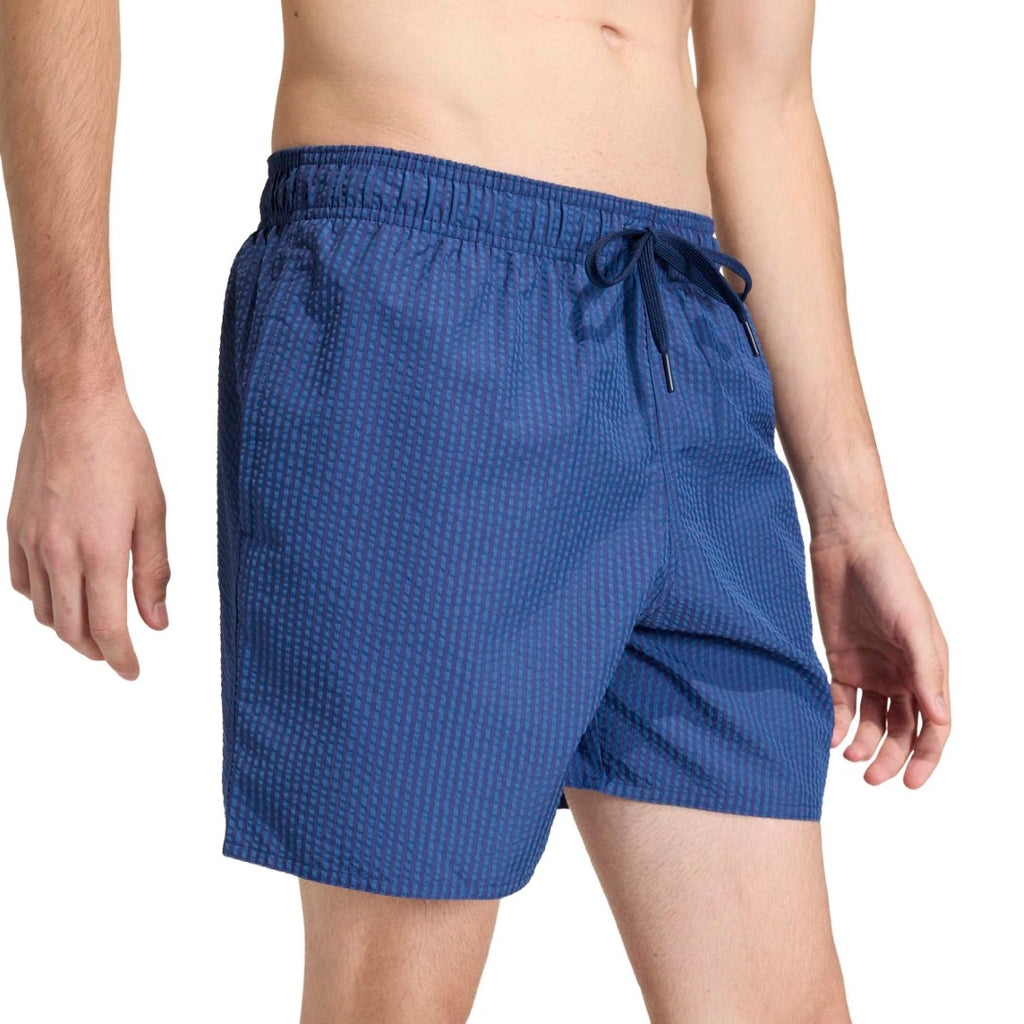 Seersucker Swim Shorts 5-inch
