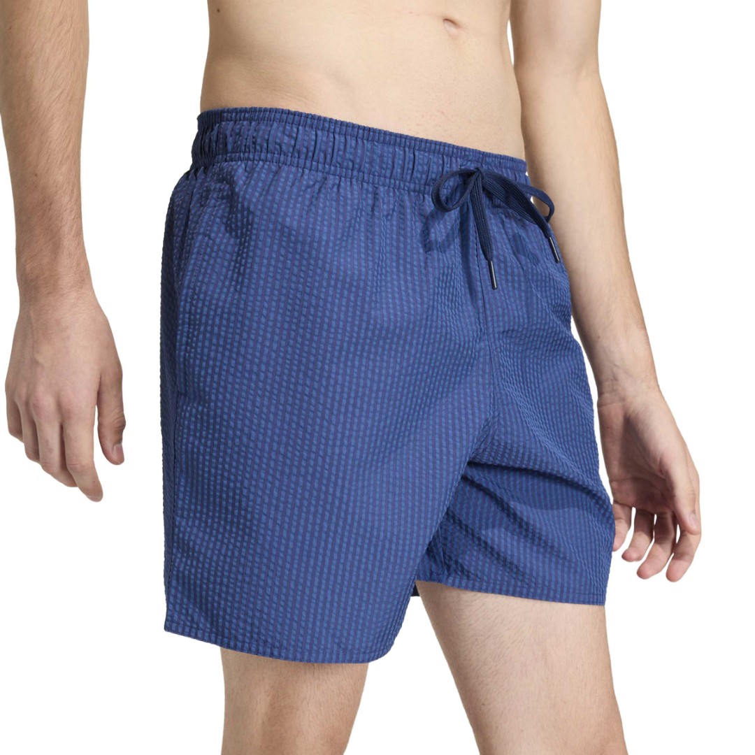 Seersucker Swim Shorts 5-inch