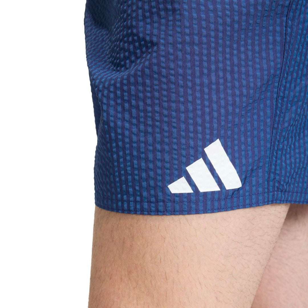 Seersucker Swim Shorts 5-inch