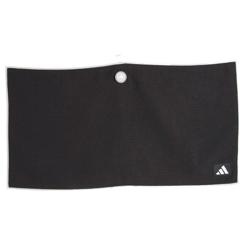 adidas Magnetic Microfiber Players Cart Towel - Black