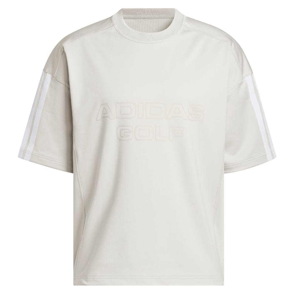 adidas Beyond Graphic Short Sleeve Crewneck Pullover - Wonder Alumina