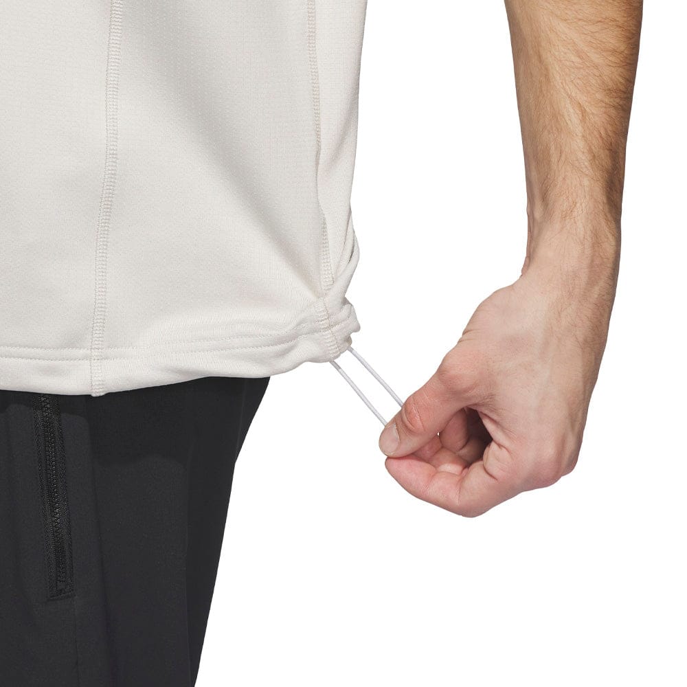 adidas Beyond Graphic Short Sleeve Crewneck Pullover - Wonder Alumina