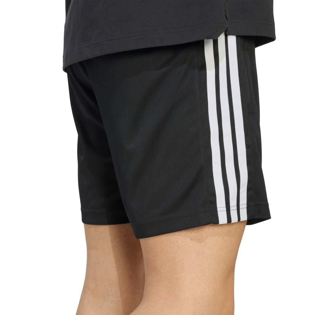 Workout Essentials Base 3-Stripes Pique 7"in Short