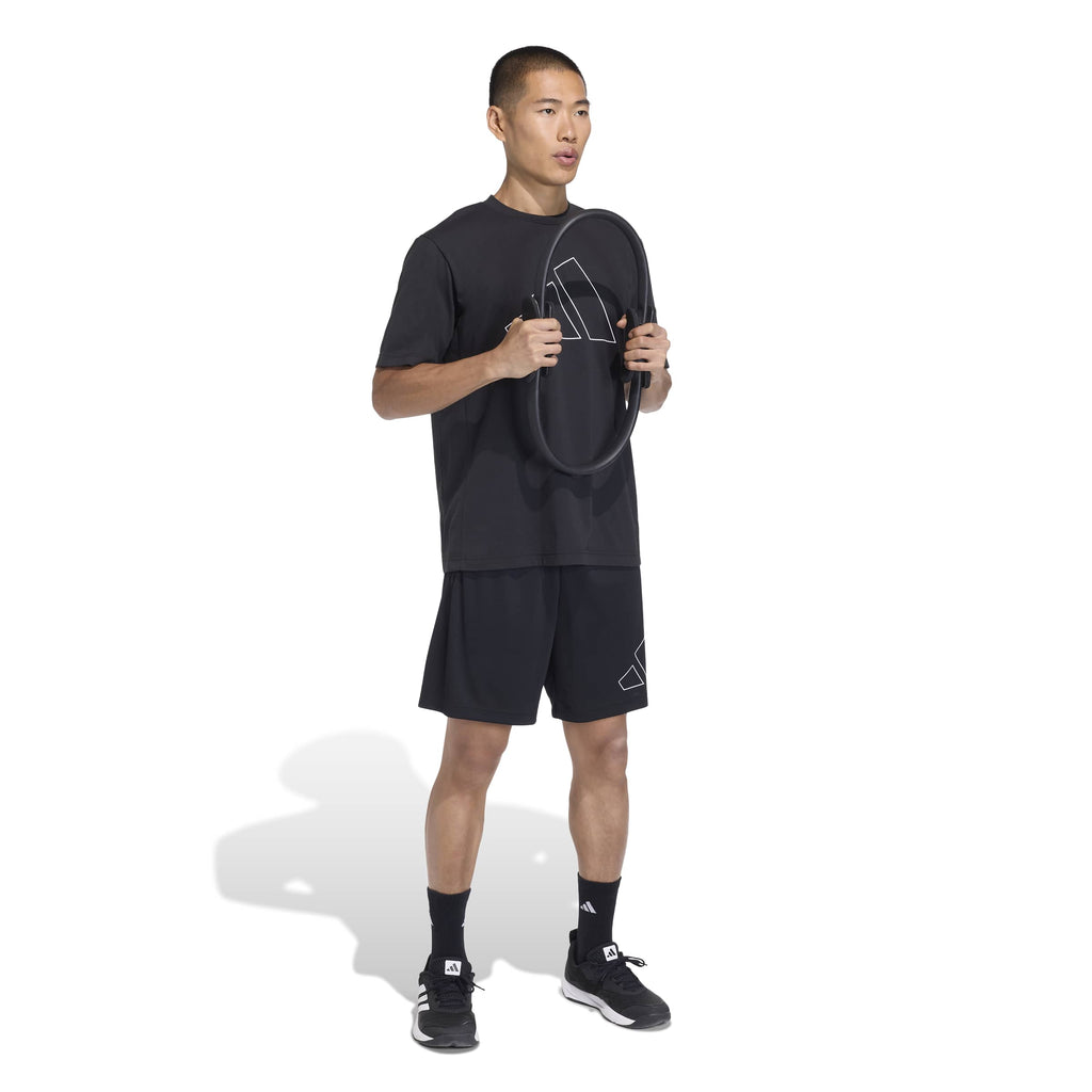 Workout Essentials Base Pique Big Logo Shorts