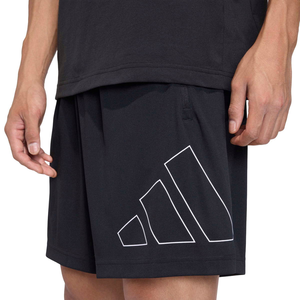 Workout Essentials Base Pique Big Logo Shorts
