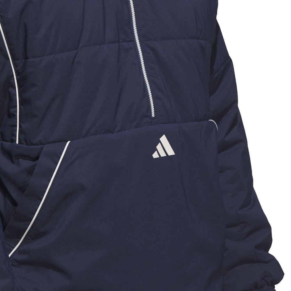 adidas Beyond Twistweave Half-Zip Filled Loose Jacket - Collegiate Navy