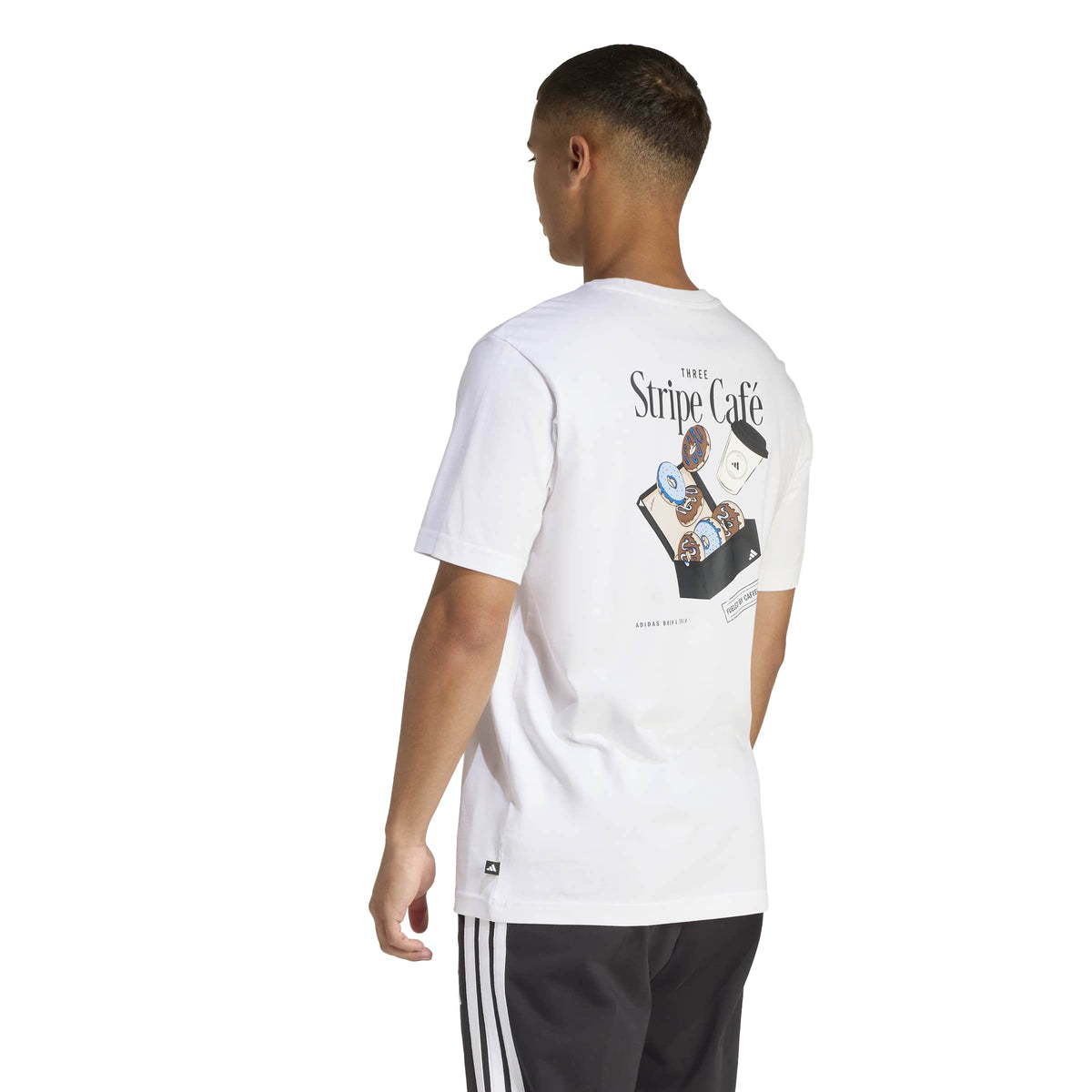 Coffee Cafe Donut Box Graphic T-Shirt