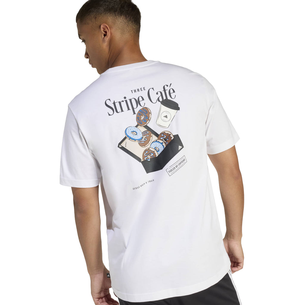 Coffee Cafe Donut Box Graphic T-Shirt